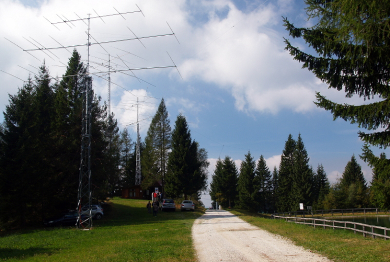 Radioklub Cerkno, S50E -Črni vrh nad Cerknim 1291 m ASL